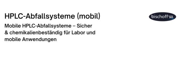 HPLC-Abfallsysteme (mobil)