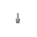 barbed adapter, straight, 4 mm ID, PA
