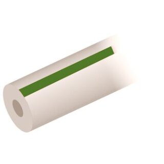 VICI Tubing, Dual Layer PEEK, 1/16 x 0.75 mm ID, solid green outside, natural inside, 10m/pkg