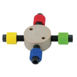 VICI Cross, PEEK, LP bore 1.5 mm, complete