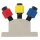 VICI Mixing Tee, PEEK, LP 0.75 mm, complete