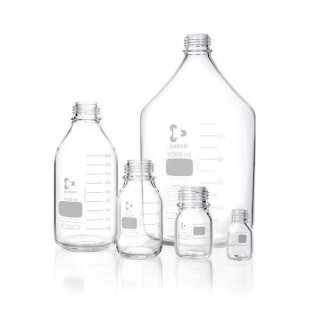 DURAN® Original Laborflasche, klar, 25ml ohne Schraubverschluss